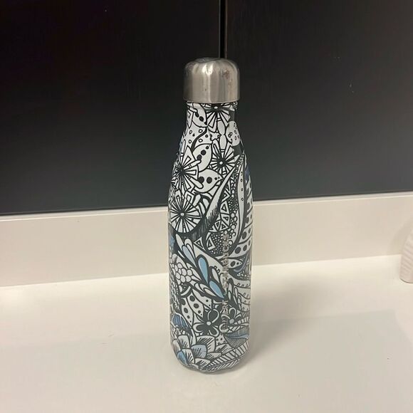 COPY - Starbucks water bottle stainless steel blue mermaids thermos - Picture 1 of 4